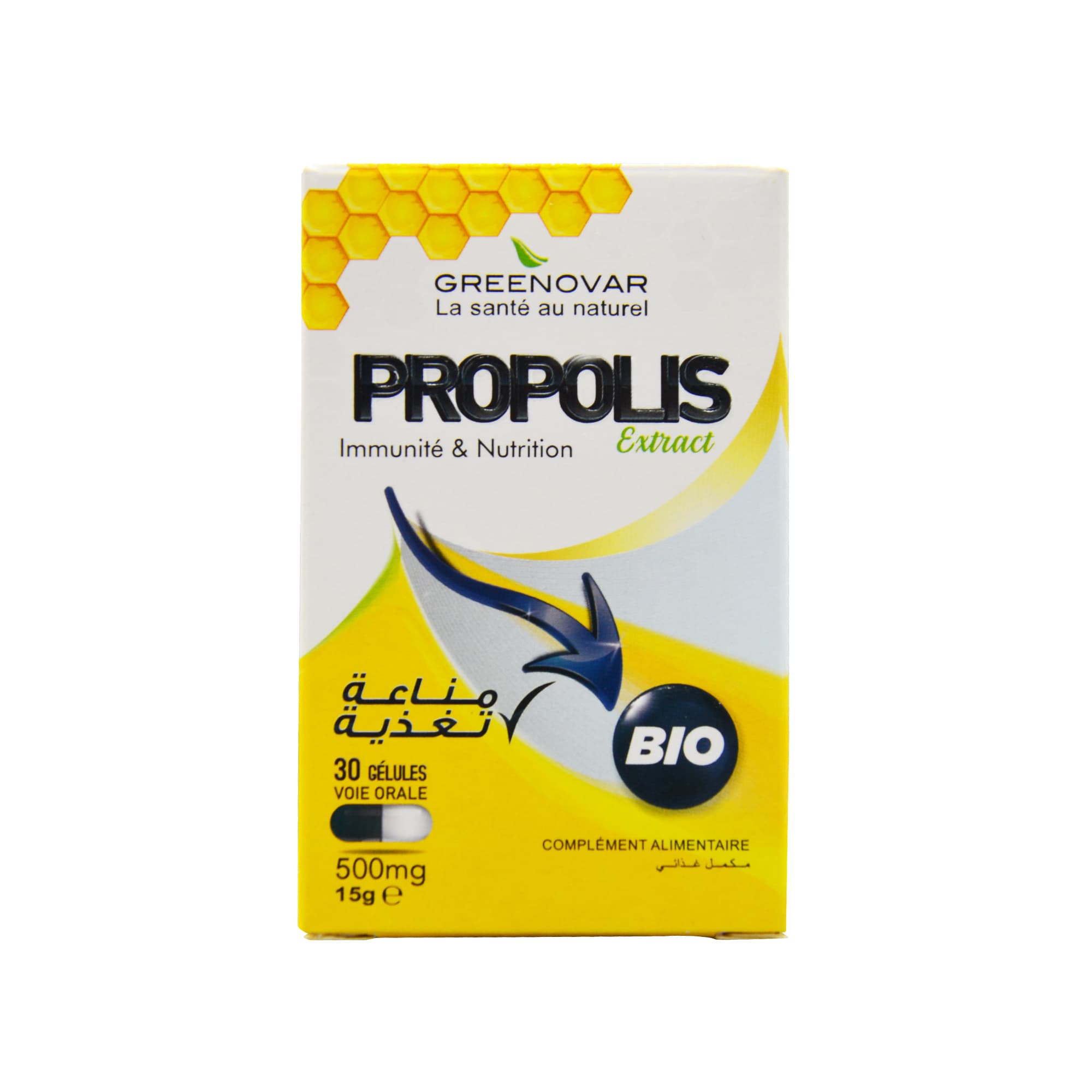 GREENOVAR PROPOLIS 500mg