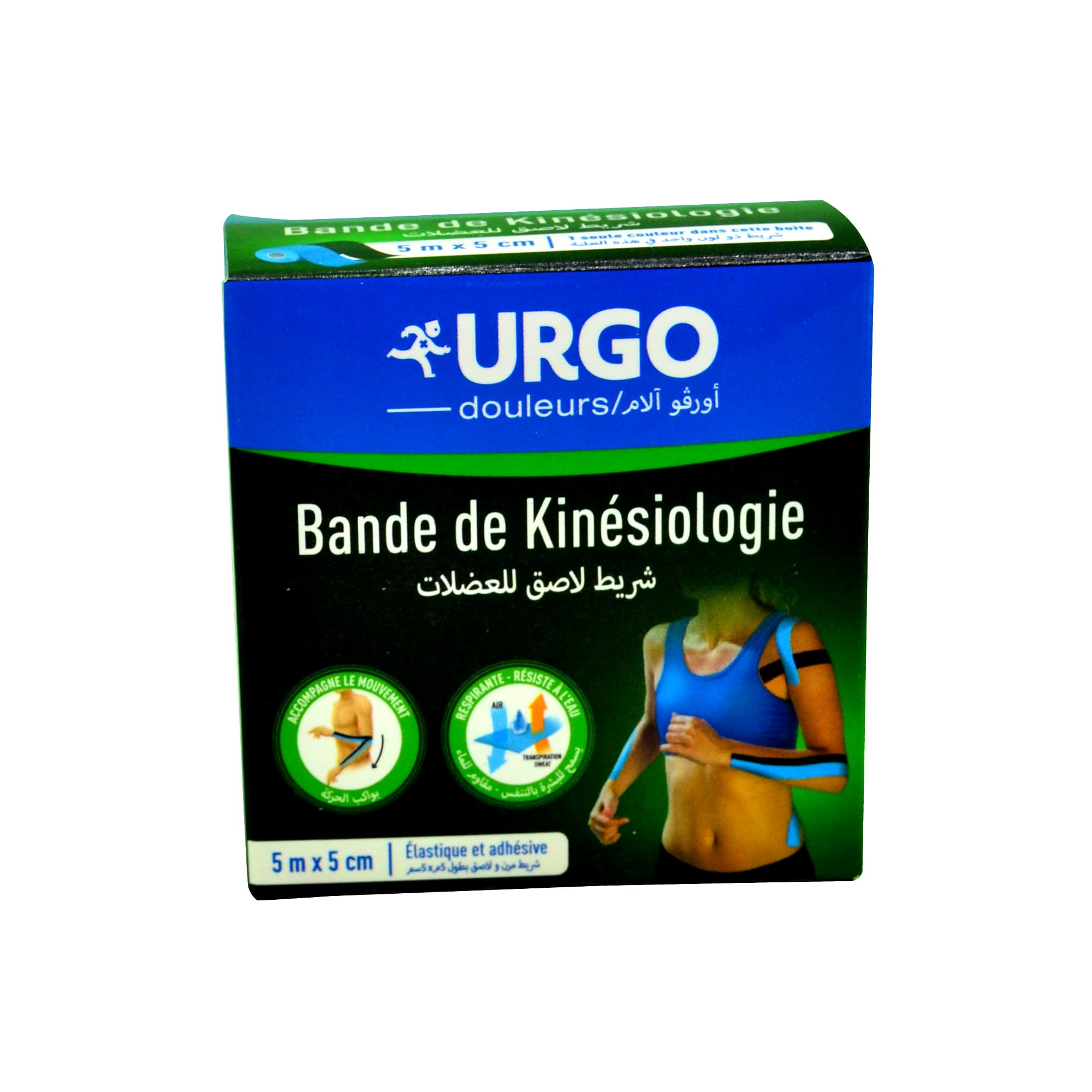 URGO BANDE DE KINESIOLOGIE 5M*5CM