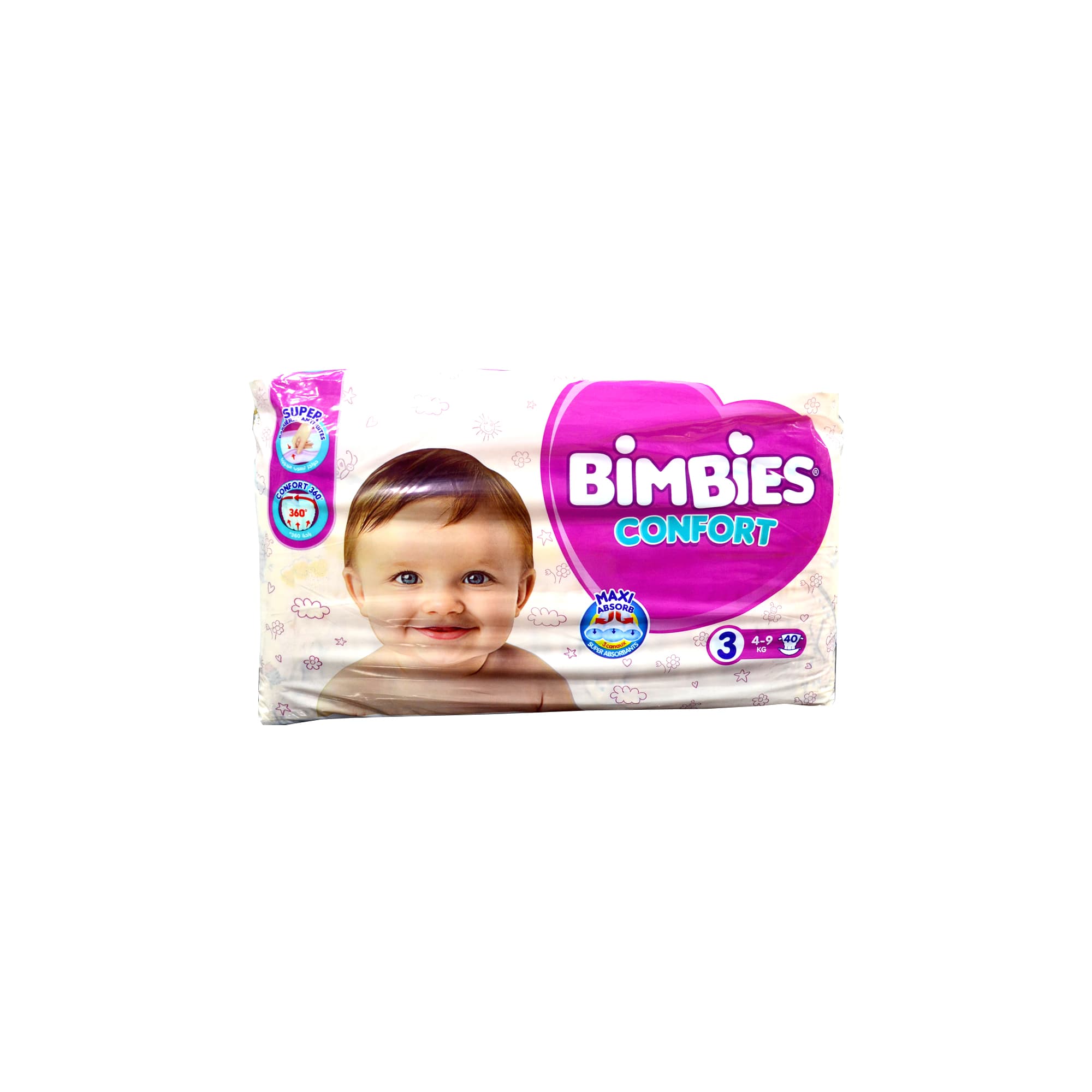 BIMBIES N°3 P/40 COUCHE