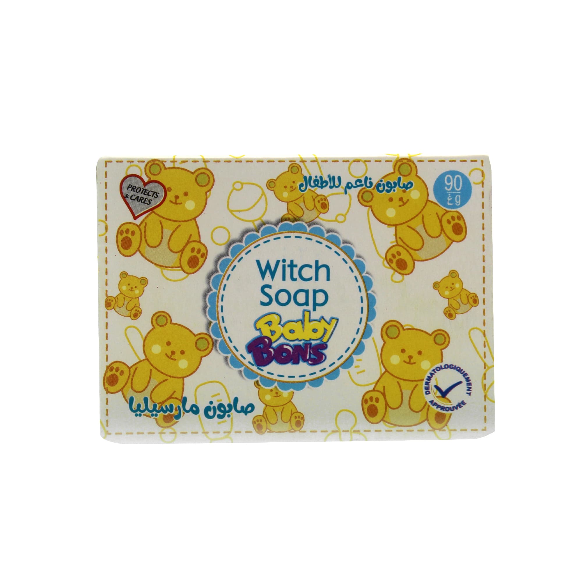 WITCH SOAP SAVON BEBE 4*90G