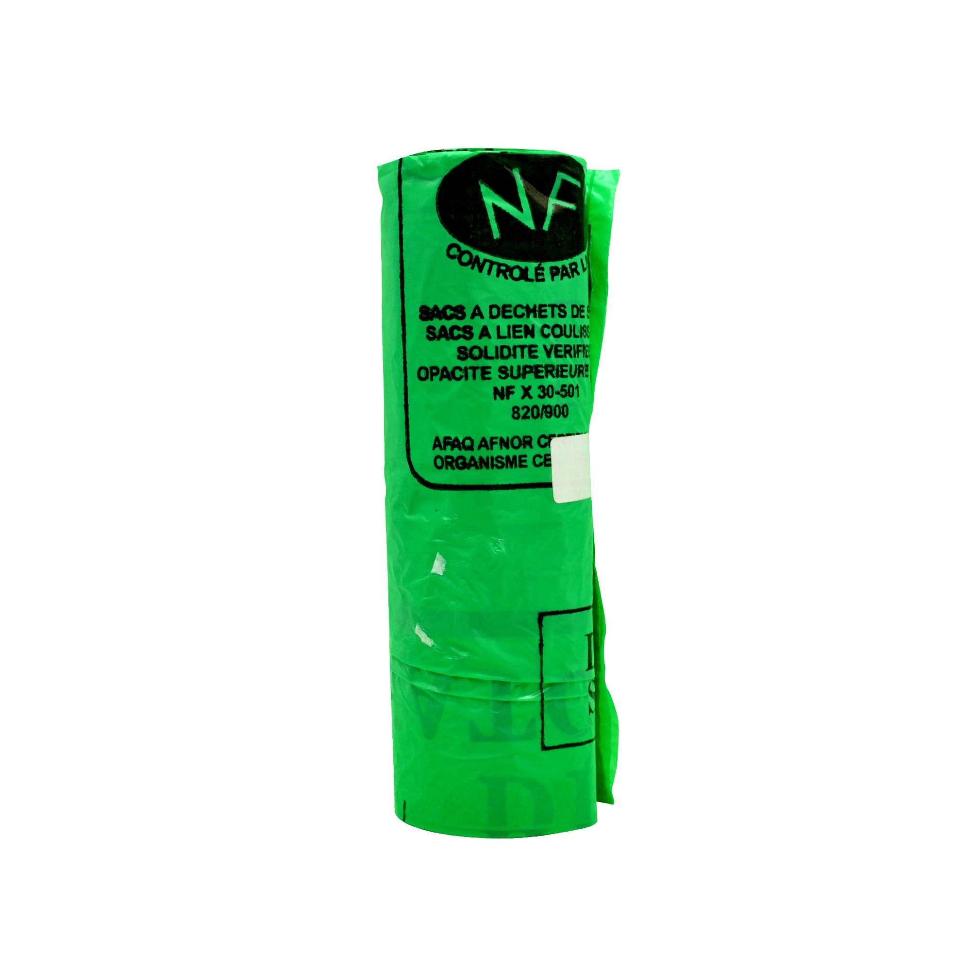 SAC DASRI AVEC TIRETTE VERT 30L