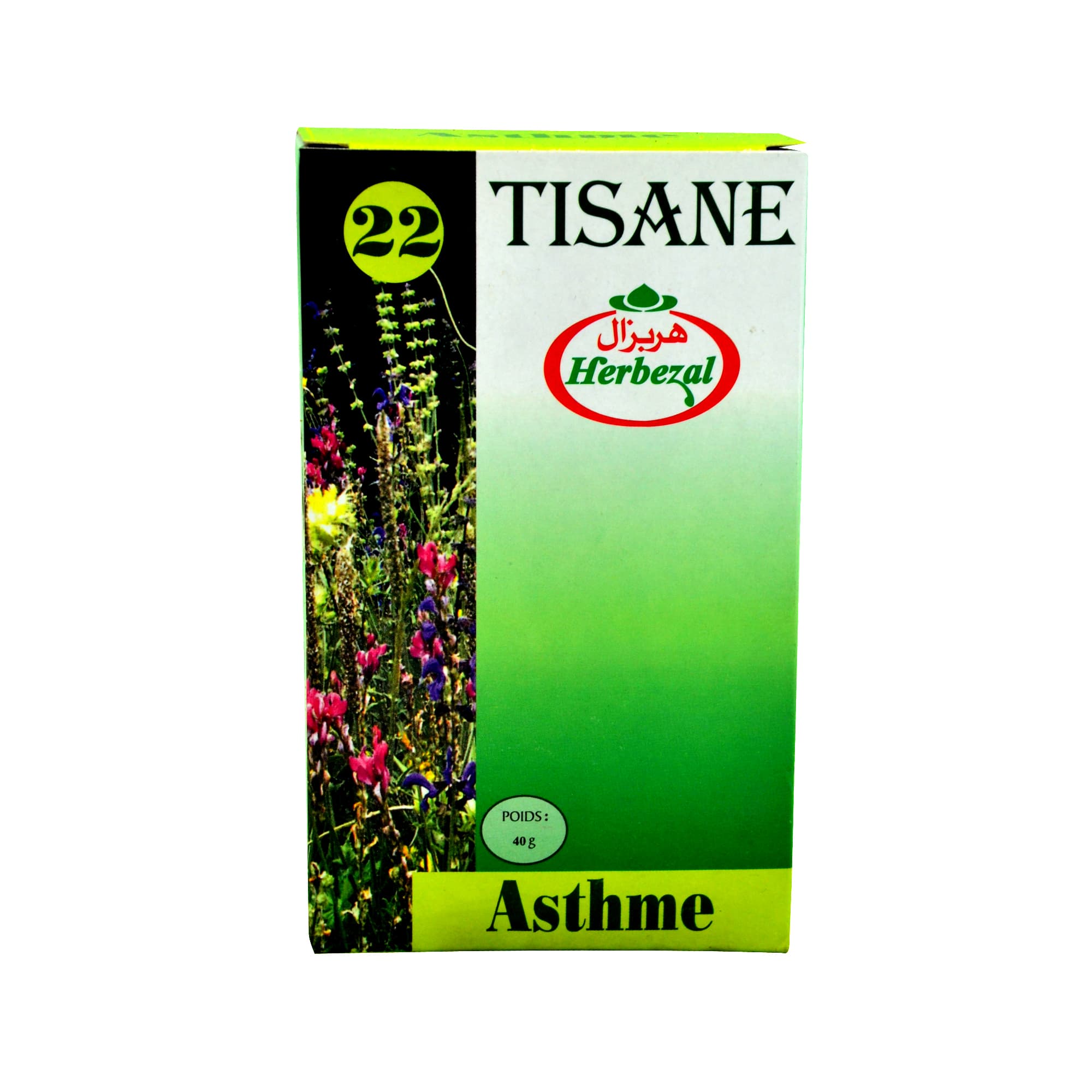 HERBEZAL TISAN ASTHME N22