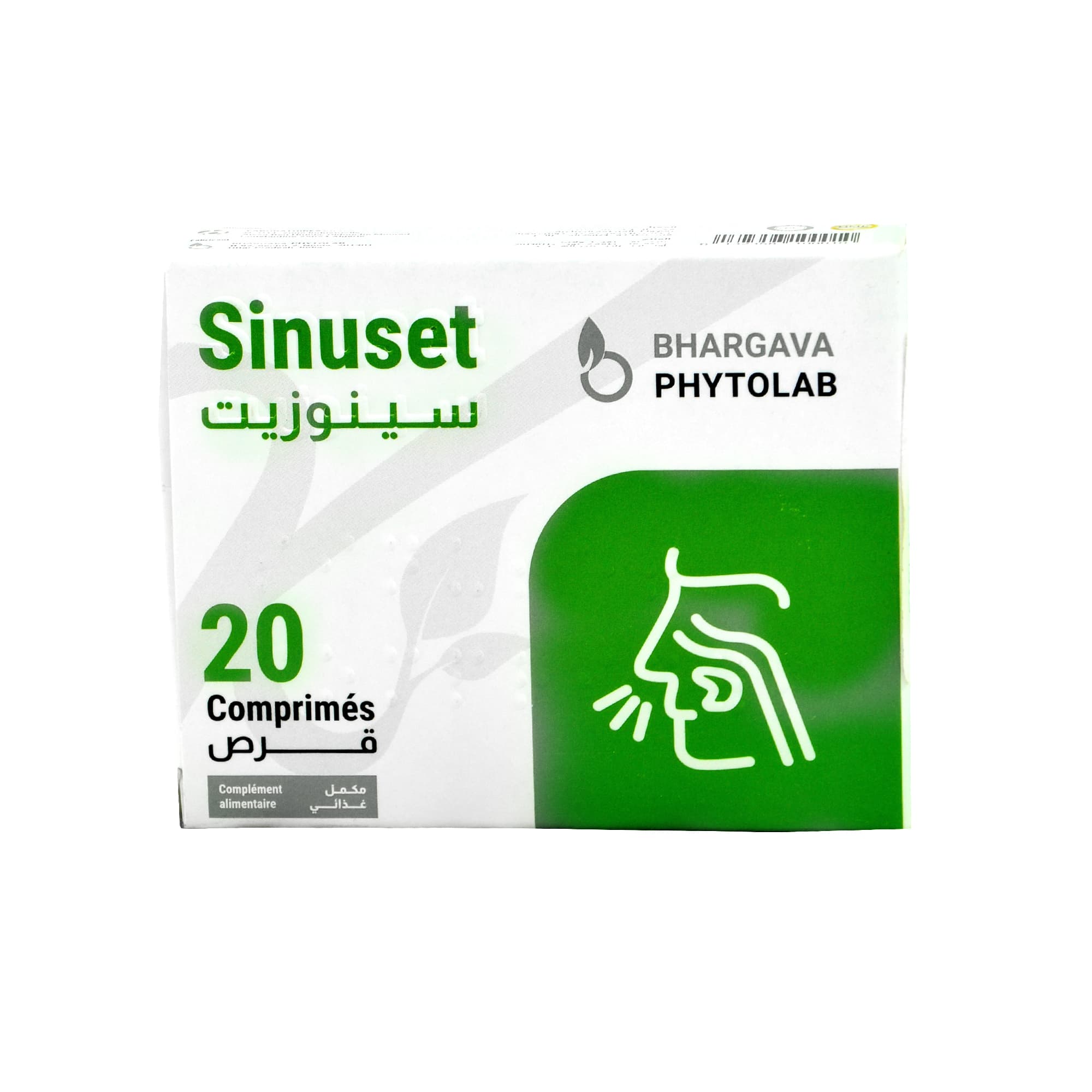 BHARGAVA PHYTOLAB SINUSET RHUME-GRIPPE B/20